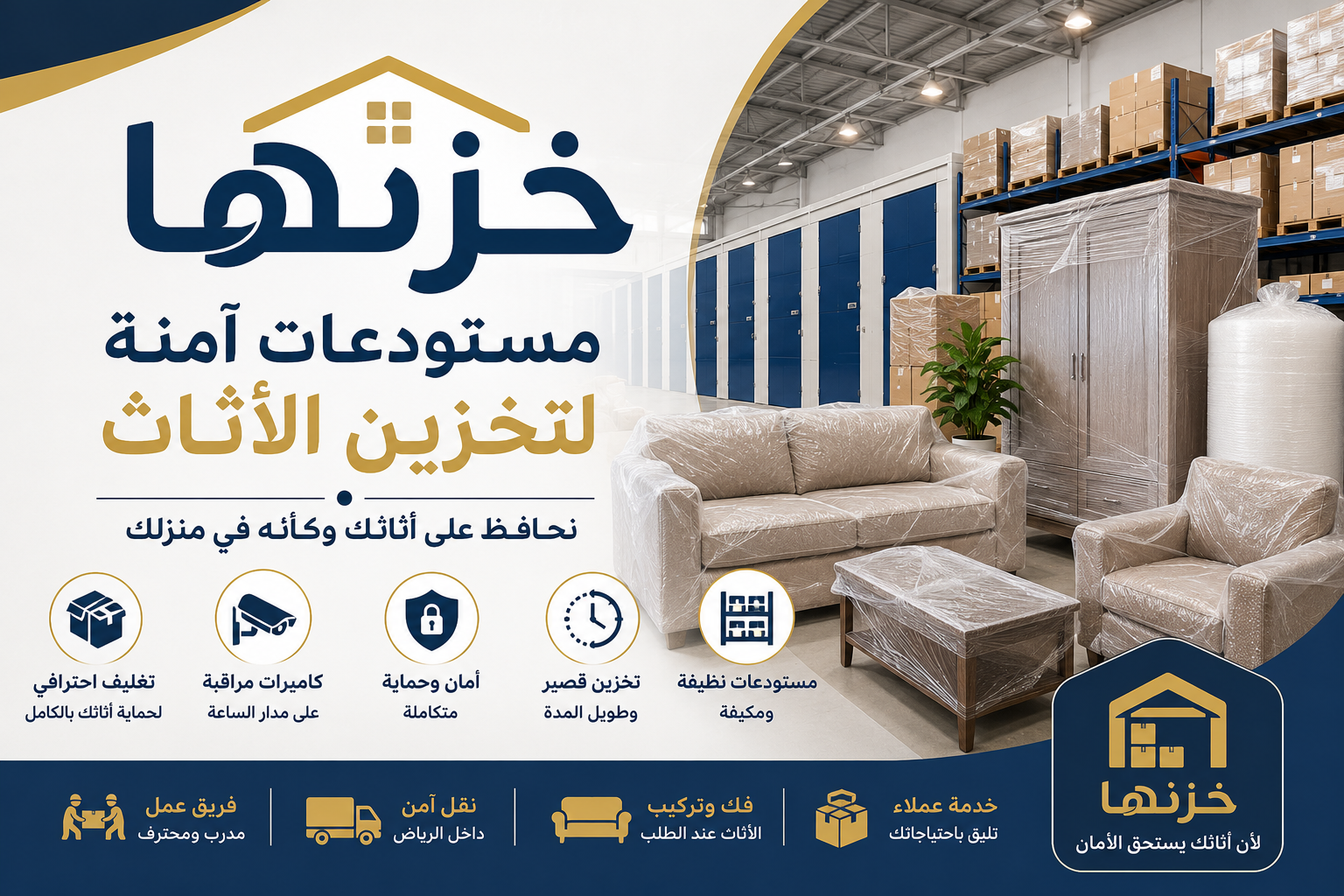 سعر تخزين الاثاث