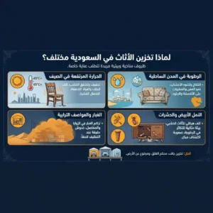 طريقة تخزين الاثاث